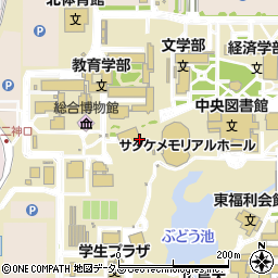 広島大学消費生活協同組合　北２コープショップ周辺の地図