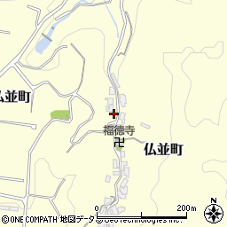 大阪府和泉市仏並町1321周辺の地図