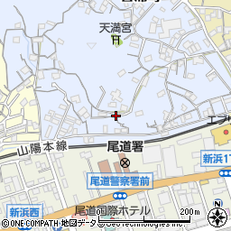 広島県尾道市吉浦町4-13周辺の地図