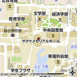 広島大学サタケメモリアルホール周辺の地図