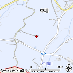 奈良県吉野郡大淀町中増周辺の地図