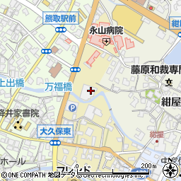キリン堂薬局　熊取店周辺の地図