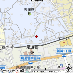 広島県尾道市吉浦町4-7周辺の地図