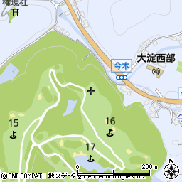 吉野川分水路周辺の地図