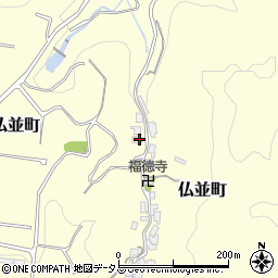 大阪府和泉市仏並町1311周辺の地図