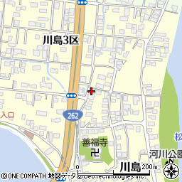 山口県萩市川島２区215周辺の地図