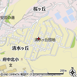 藤宮荘周辺の地図