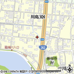 山口県萩市川島２区293周辺の地図