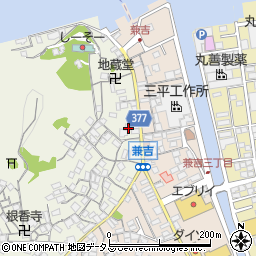 広島県尾道市向島町富浜13-4周辺の地図