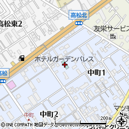 関空温泉ホテルガーデンパレス周辺の地図