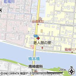 山口県萩市橋本町周辺の地図