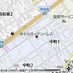 日本料理 和み 関空温泉ホテルガーデンパレス周辺の地図