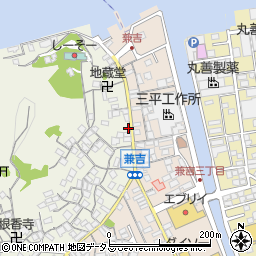 広島県尾道市向島町富浜12-2周辺の地図