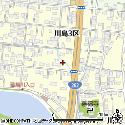 山口県萩市川島２区294周辺の地図