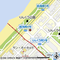 日産大阪りんくう店周辺の地図