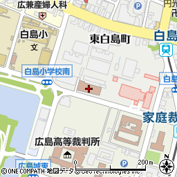 中国総合通信局周辺の地図