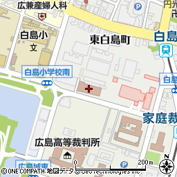 中国総合通信局放送部有線放送課周辺の地図