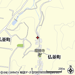大阪府和泉市仏並町1305周辺の地図