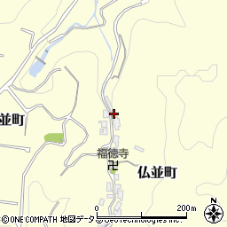 大阪府和泉市仏並町1306周辺の地図