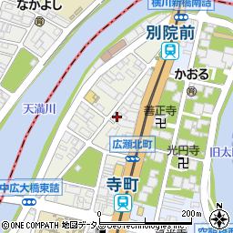 広瀬北酒場周辺の地図