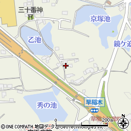 広島県東広島市西条町御薗宇3839周辺の地図