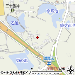 広島県東広島市西条町御薗宇3845周辺の地図