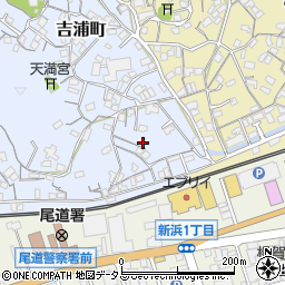 広島県尾道市吉浦町7-14周辺の地図