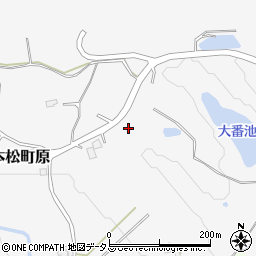 広島県東広島市八本松町原661周辺の地図