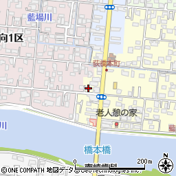 山口県萩市橋本町25周辺の地図