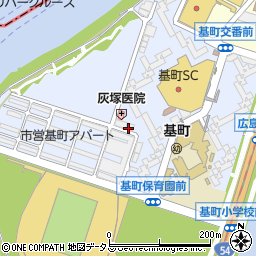 灰塚医院周辺の地図