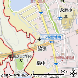 大阪府貝塚市地藏堂610周辺の地図