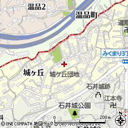 広島県安芸郡府中町城ヶ丘周辺の地図