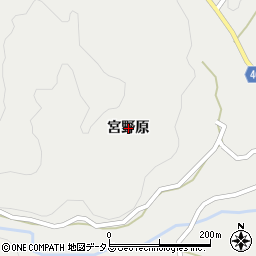 兵庫県洲本市安乎町（宮野原）周辺の地図