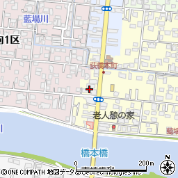 山口県萩市橋本町25-2周辺の地図