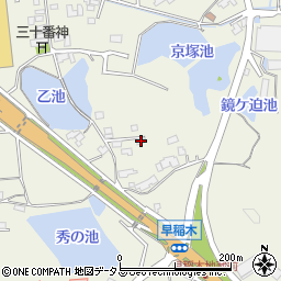 広島県東広島市西条町御薗宇3848周辺の地図