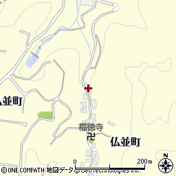 大阪府和泉市仏並町1609周辺の地図
