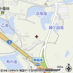広島県東広島市西条町御薗宇10746-2周辺の地図