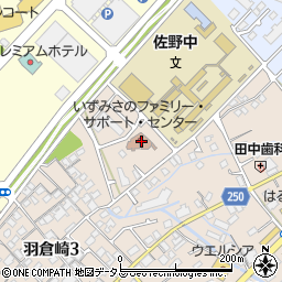 泉佐野市立親子教室周辺の地図