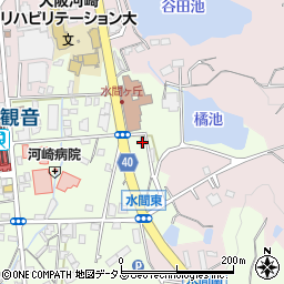 大阪府貝塚市水間128-3周辺の地図