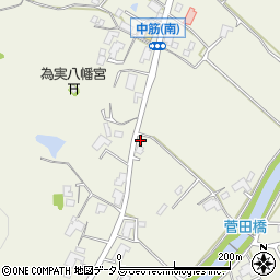 広島県東広島市西条町御薗宇2519周辺の地図