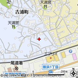 広島県尾道市吉浦町7-26周辺の地図
