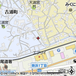 広島県尾道市吉浦町6周辺の地図