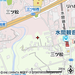 大阪府貝塚市水間289周辺の地図