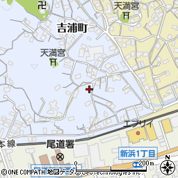 広島県尾道市吉浦町9-15周辺の地図