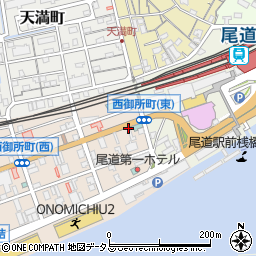 田中学習会　尾道駅校周辺の地図