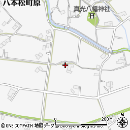 広島県東広島市八本松町原4398周辺の地図