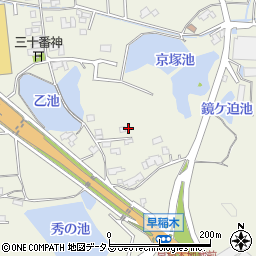 広島県東広島市西条町御薗宇3849周辺の地図