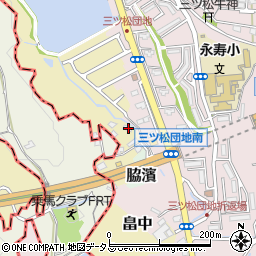 大阪府貝塚市地藏堂608周辺の地図