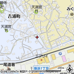 広島県尾道市吉浦町6-11周辺の地図
