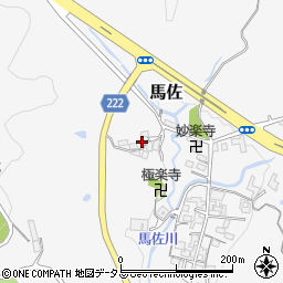 奈良県吉野郡大淀町馬佐周辺の地図